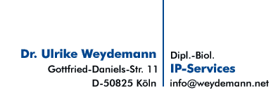 Dr. Ulrike Weydemann - IP-Services